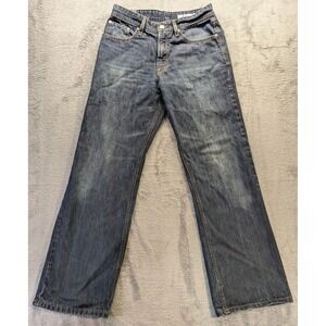 Havoc Men's Italian Raw Denim Jeans Size 30x31 Cotton Studio 308 Straight Fit